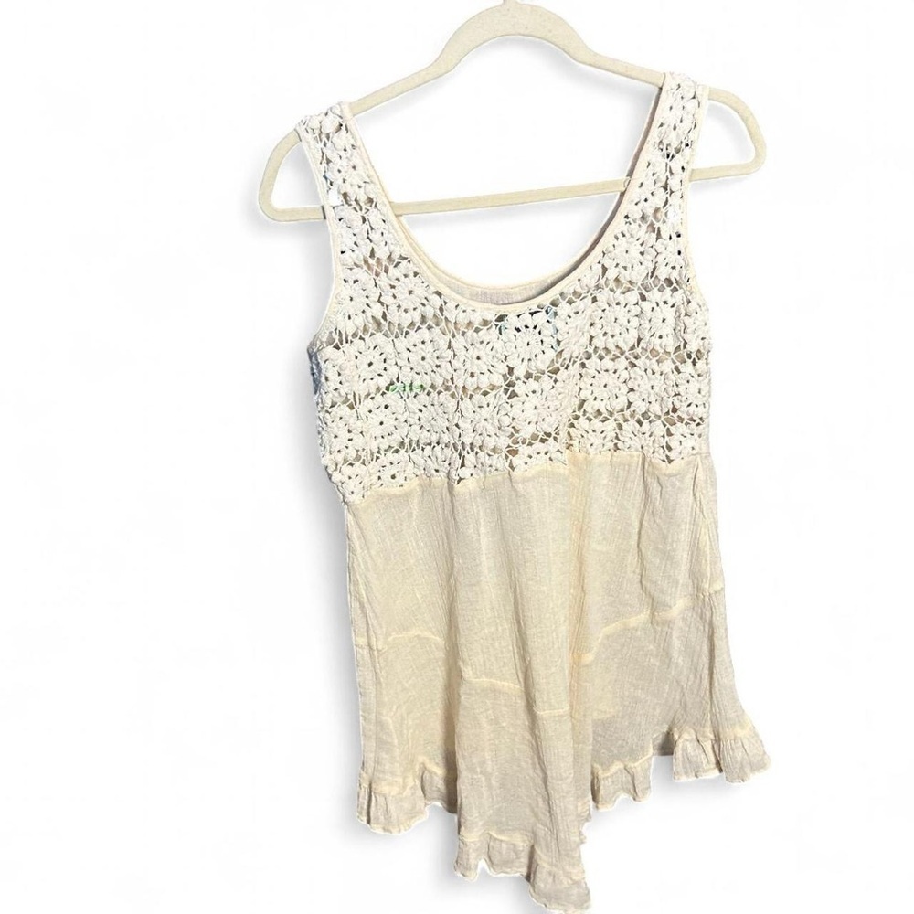 🌸 Judith March Embroidered Tank Top – Size Small - Picture 5 of 8